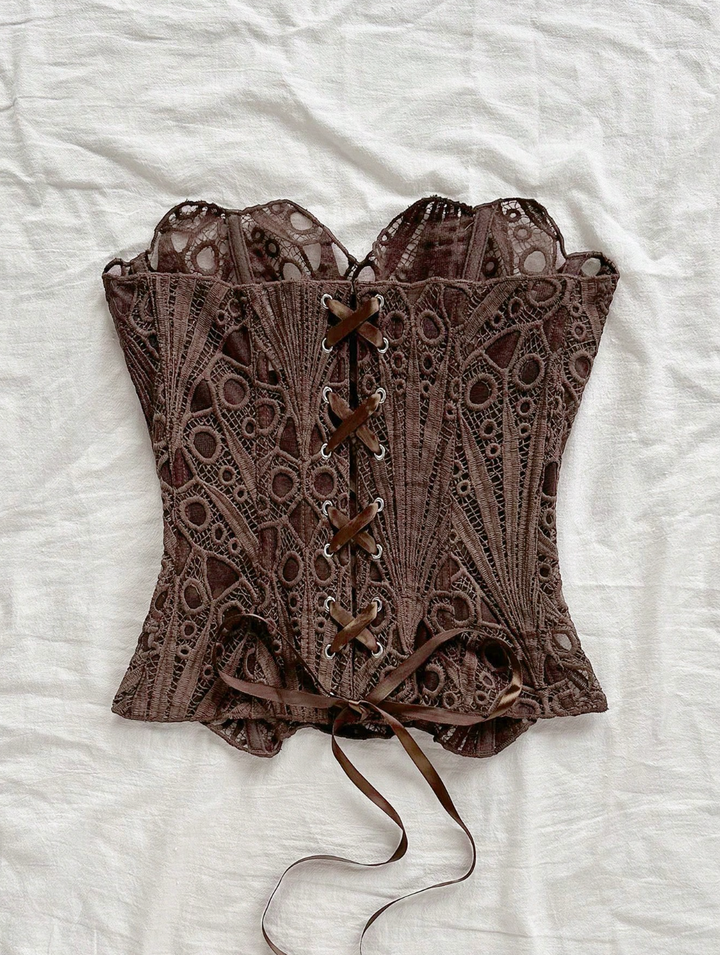 SIENA LACE CORSET