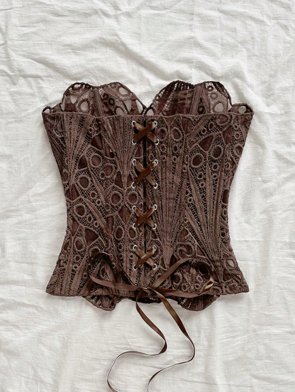 SIENA LACE CORSET