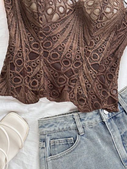 SIENA LACE CORSET