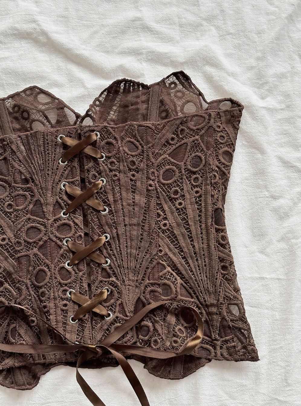 SIENA LACE CORSET