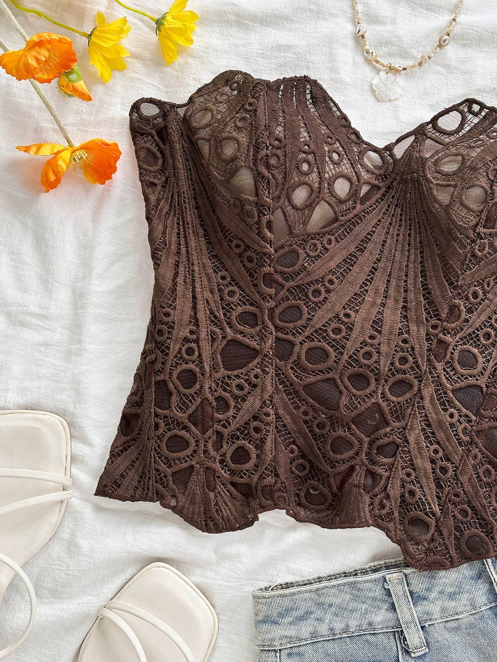 SIENA LACE CORSET