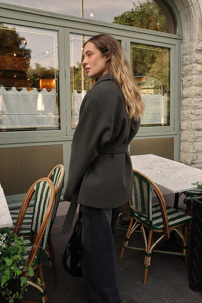 OLYMPE BELTED COAT